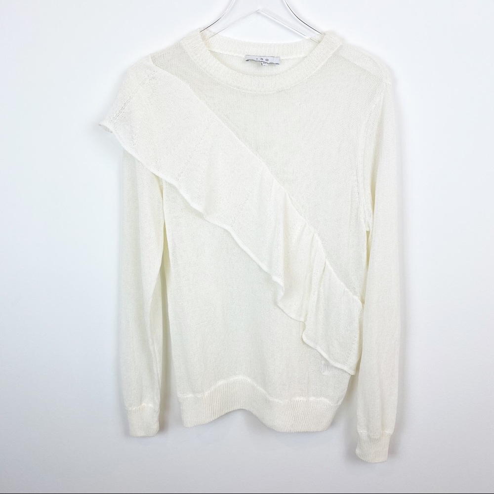 IRO | Raja Lightweight Ruffle Sweater - Picture 3 of 9